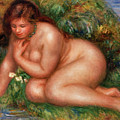 Bather Gazing at Herself in the Water 1910