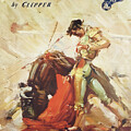 Mexico Vintage Airline Travel Poster