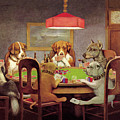 Poker Dogs A Friend in Need, 1903